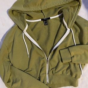 Crop Full-Zip Hoodie.